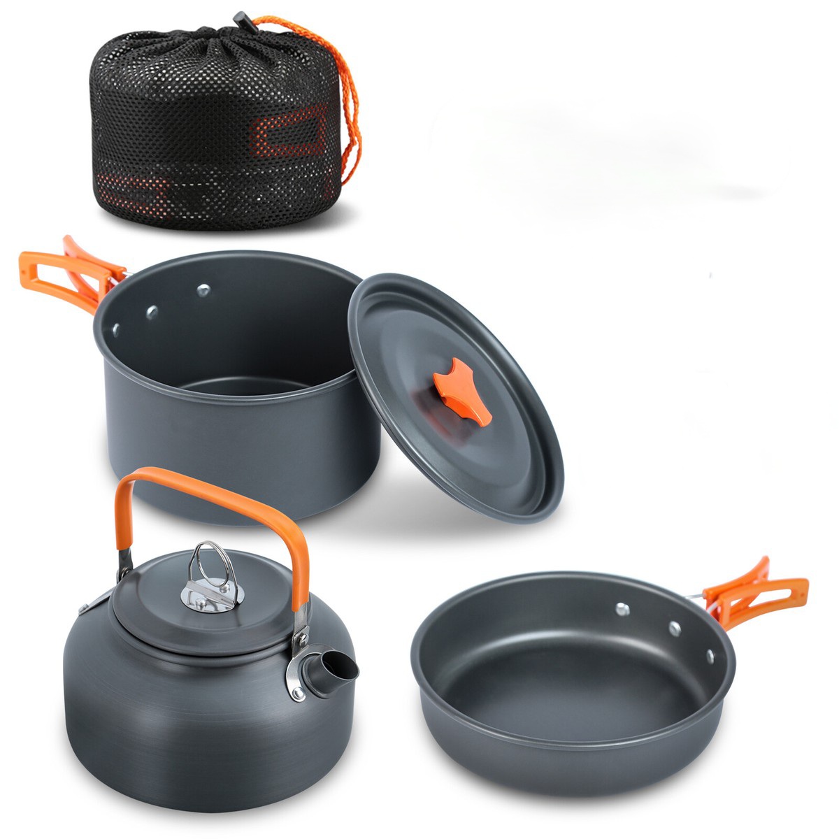 Camping cooking set 4